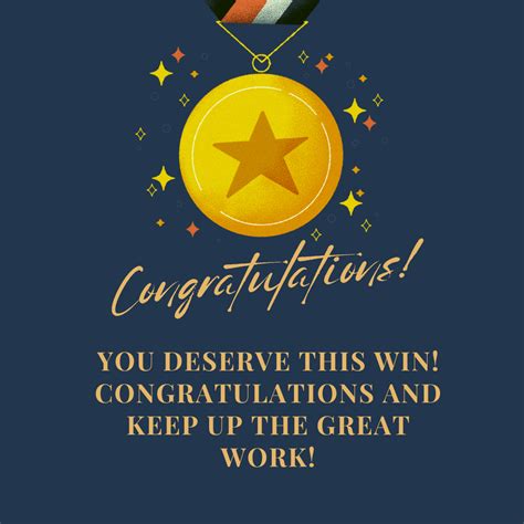 Congratulations.
