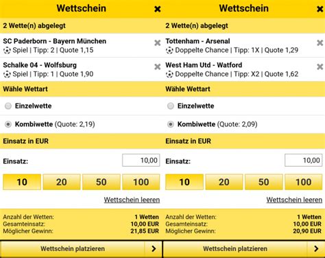 Kombiwetten.