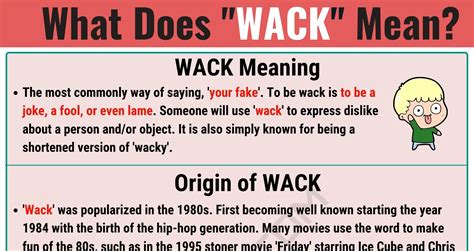 Wack.