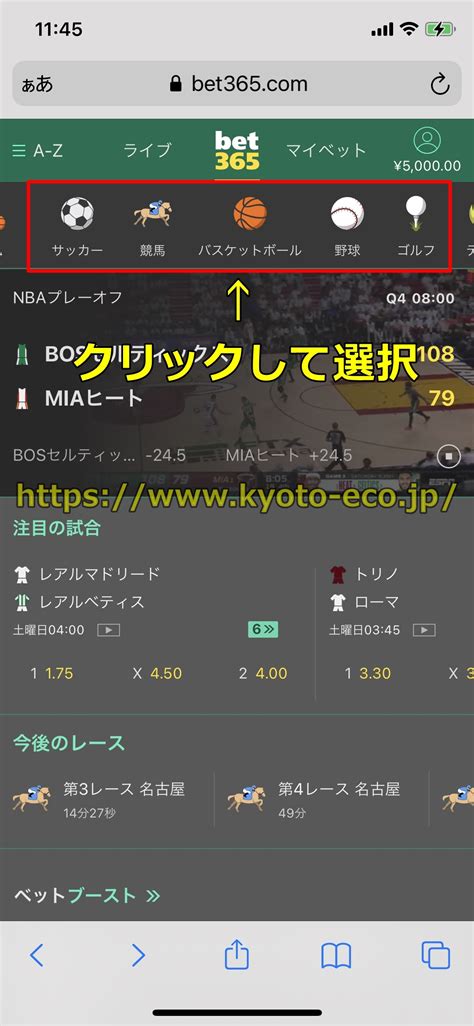 bet365の賭け方解説.