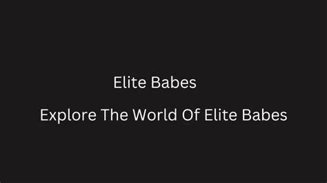 elitebbaes