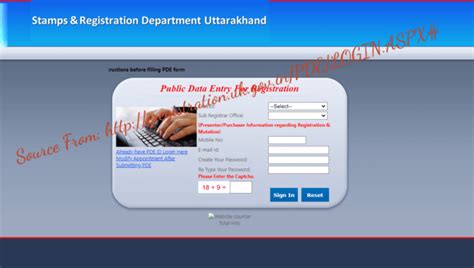 eregistrationukgov.in.