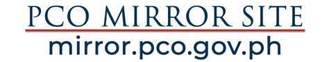 mirror.pco.gov.ph.