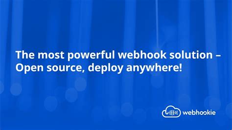 webhookie.
