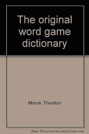 wordgamedictionary