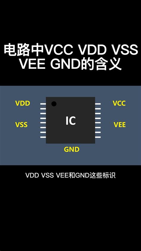 科普：电路中VCC、VDD、VEE、VSS分别指什么？.
